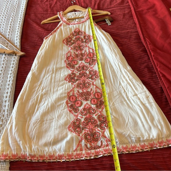 Lula Soul Beaded Embroidered Swing Dress. Size Medium. - Picture 16 of 16